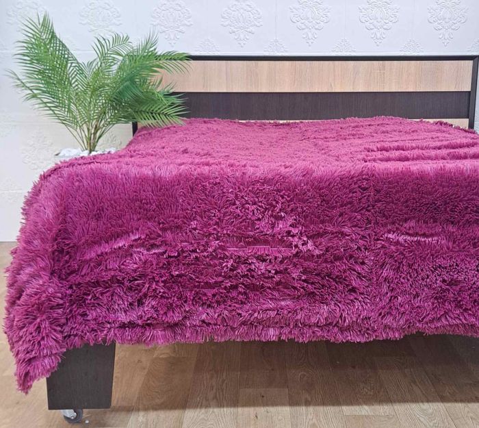 Покривало травка 220х240 Purple (600)