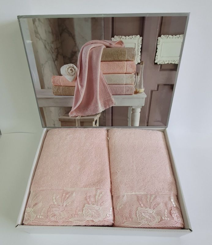 Рушники Maison D'or 2шт Gloria Rosewater