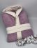 Халат Cottonize cod800 Purple-White XL