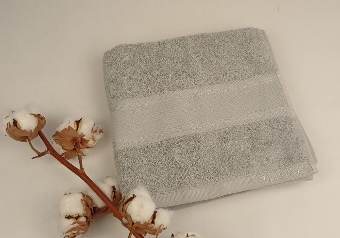 Рушник Philippus Collesium Cotton 50х90 Soft  Світло-Сірий(ЕA071)
