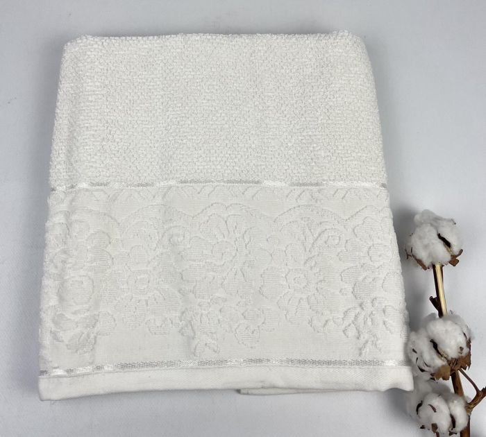 Рушник Philippus Lux Cotton 70х140 Clara Молочний(Е836)