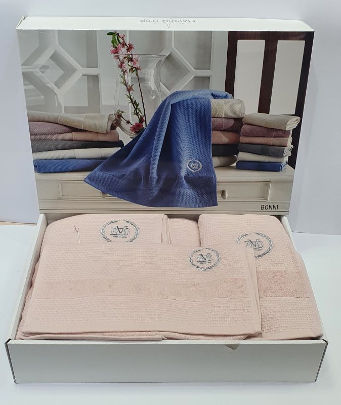 Рушники Maison D'or 3шт Bonni Rose