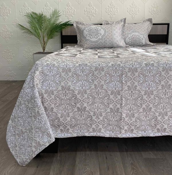 Покривало Moda Box 240x260 з наволочками Evin Gri