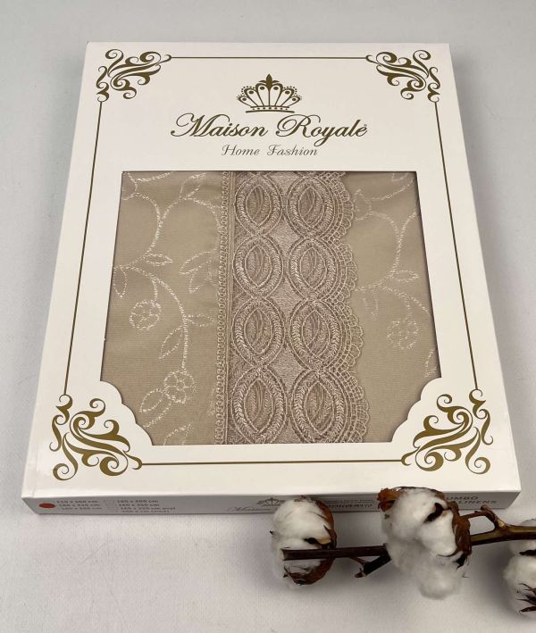 Скатертина Maison Royale 160x220 KDK-2 Cappucino