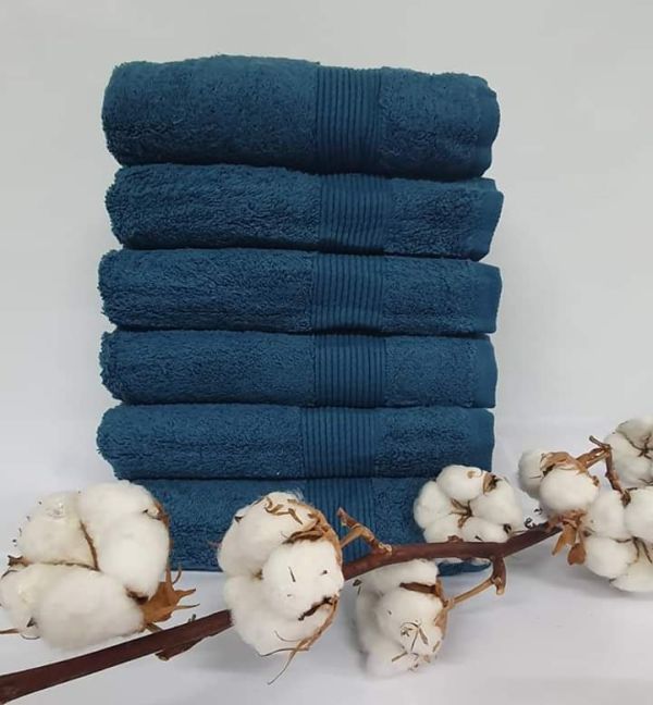 Рушник Cottonize 50х90 однотонний 912 Dark   Blue
