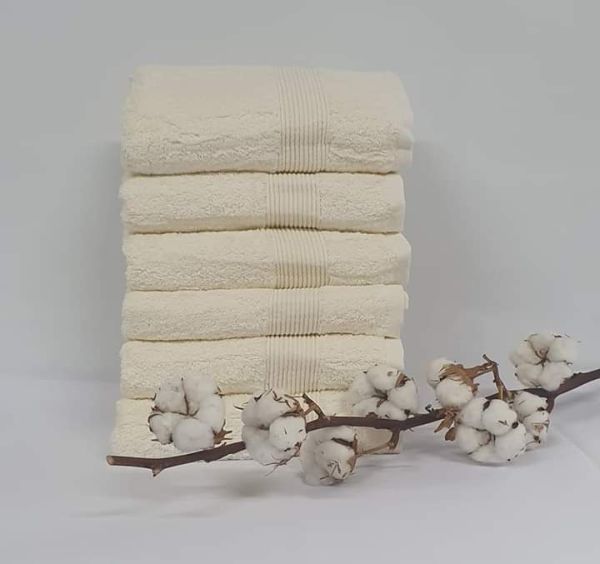 Рушник Cottonize 50х90 однотонний 912 Ecru