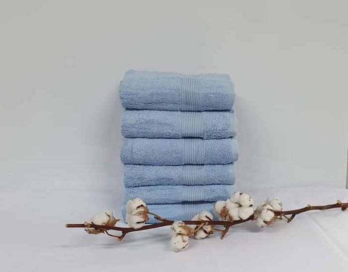 Рушник Cottonize 70х140 однотонний 912 Light blue