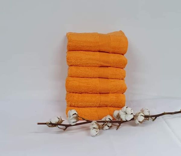 Рушник Cottonize 70х140 однотонний 912 Orange