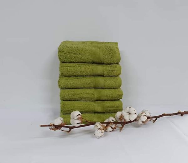 Рушник Cottonize 70х140 однотонний 912 Green