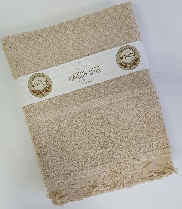 Рушники Maison D'or 2шт Nehir Beige