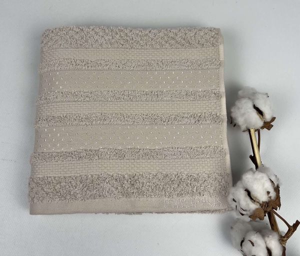 Рушник Philippus Air Cotton 50х90 Paris Бежевий(Е882)