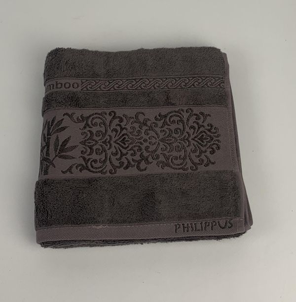 Рушник Philippus Bamboo 50х90 Arya Коричневий(E937)