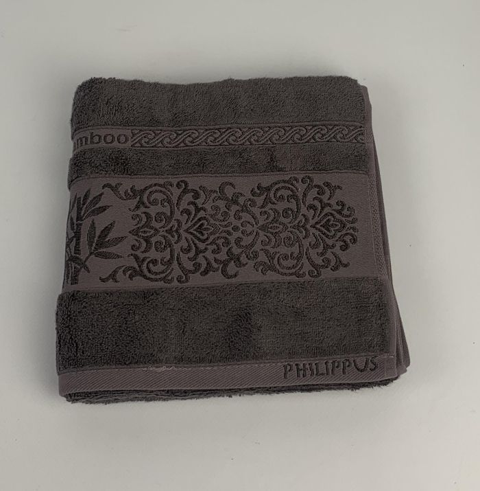 Рушник Philippus Bamboo 50х90 Arya Коричневий(E937)