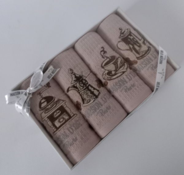 Подарунковий набір рушників Maison D'or Coffee Pudra