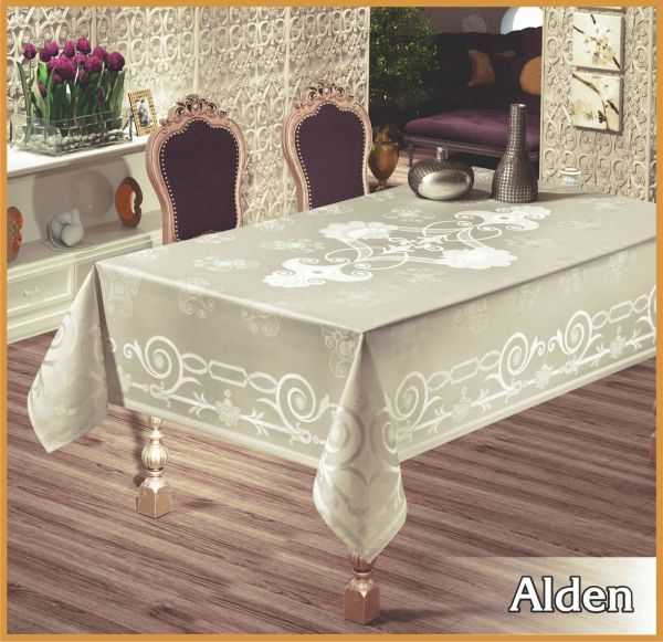 Скатертина тефлон PVS Maison Royale 160*220 Alden Cream