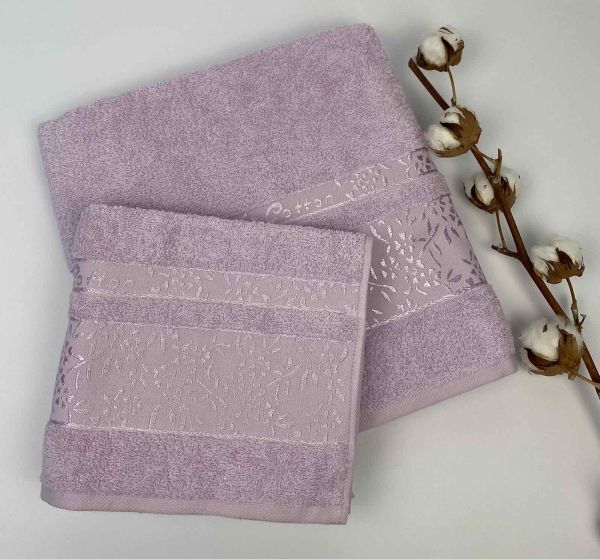Набір рушників 2 шт Arina Lilac