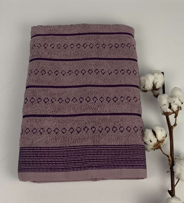 Рушник Philippus Slow Cotton 70х140 Timoxa Фіолетовий(Е847)