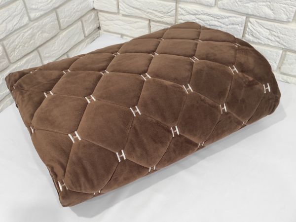 Покривало велюрове Model-3 200x230 Brown