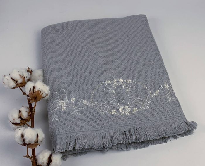 Рушник Pupilla 70x140 Bernini-2 Grey
