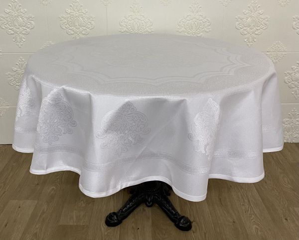 Скатертина Masali тефлон Q160 Model 519 White