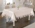 Скатертина Велюр Acme Tekstil 160x260 Cinar Krem PVS