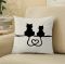 Наволочка 45х45 см Cat Love TE-01