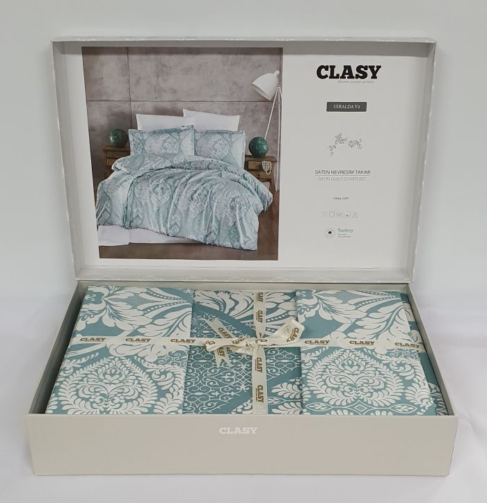 Постільна білизна CLASY сатин 200x220 см Giralda v2