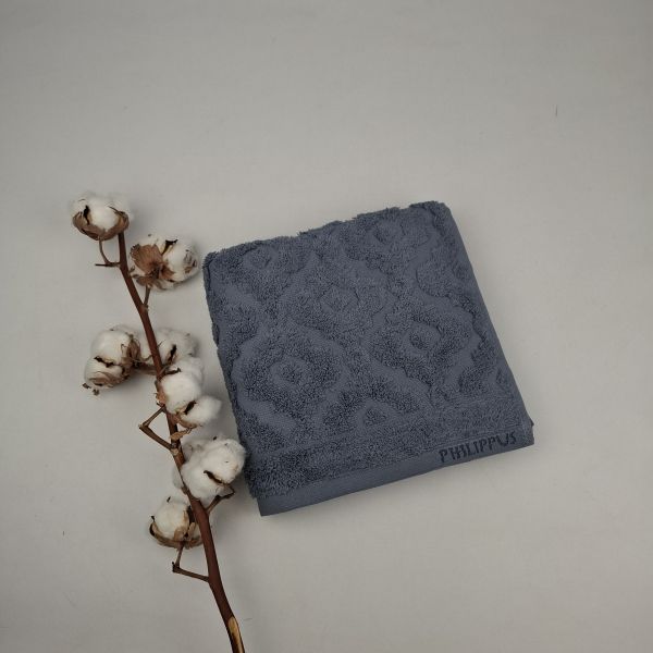Рушник Philippus Cross Cotton 50х90 Barbara Синій (A455)