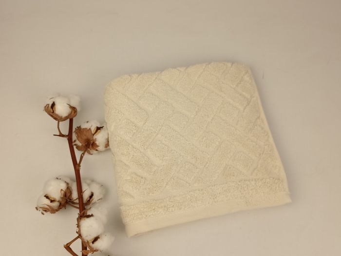 Рушник Philippus Cross Cotton 50х90 Santa Молочний (A457)
