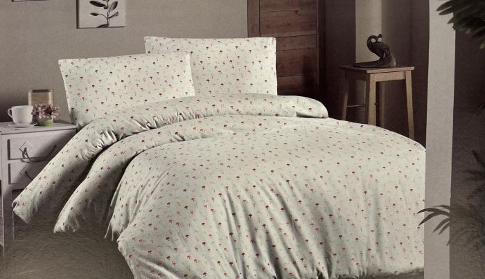 Постільна білизна Cotton Collection фланель 160х220 Hedgehogs