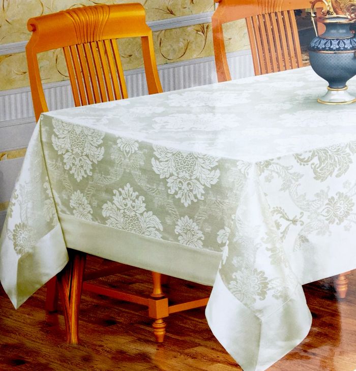 Скатертина Sagol 160х220 з люрексом St-059 Gold
