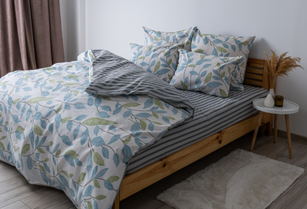 Комплект постільної білизни "Soft dreams" півтораспальний (Spring Basil,70*70)