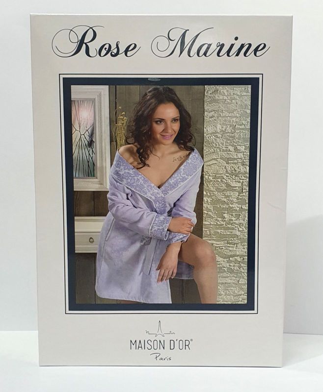 Халат жіночий Maison D'or Rose Marine Dark Lilac S