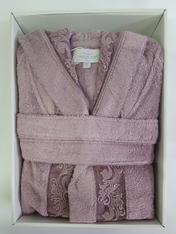 Халат жіночий Maison D'or Veronique Dark Lilac S