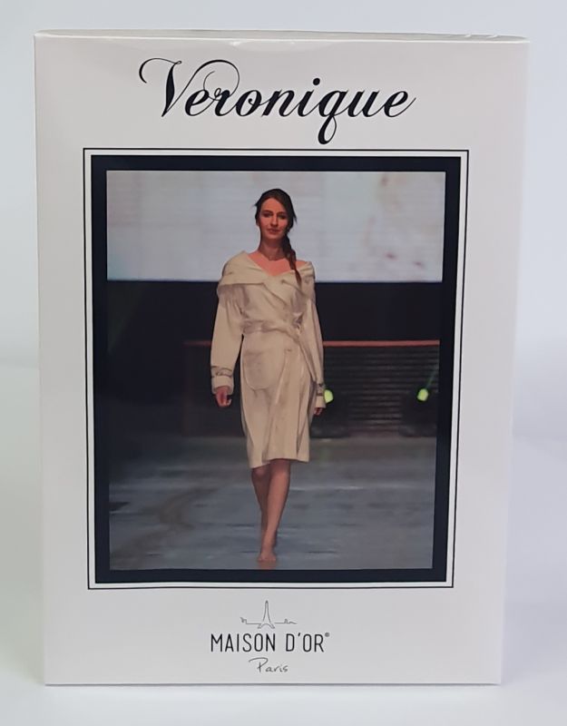 Халат жіночий Maison D'or Veronique Dark Lilac S