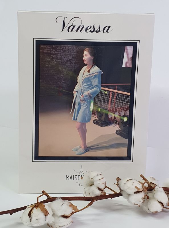 Халат жіночий Maison D'or Vanessa Dark Lilac L