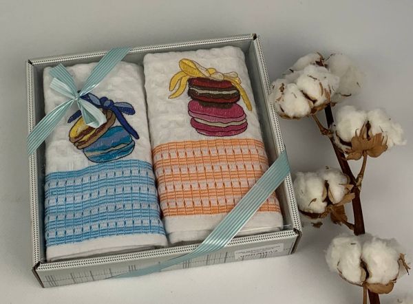 Набір вафельних рушників Meteor 2шт Simona Macaroon