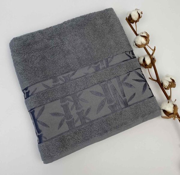 Рушник 70x140 Bamboo-1 Anthracite