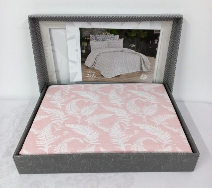 Покривало My Bed Soft Serie 240x260 з наволочками Elit Pudra