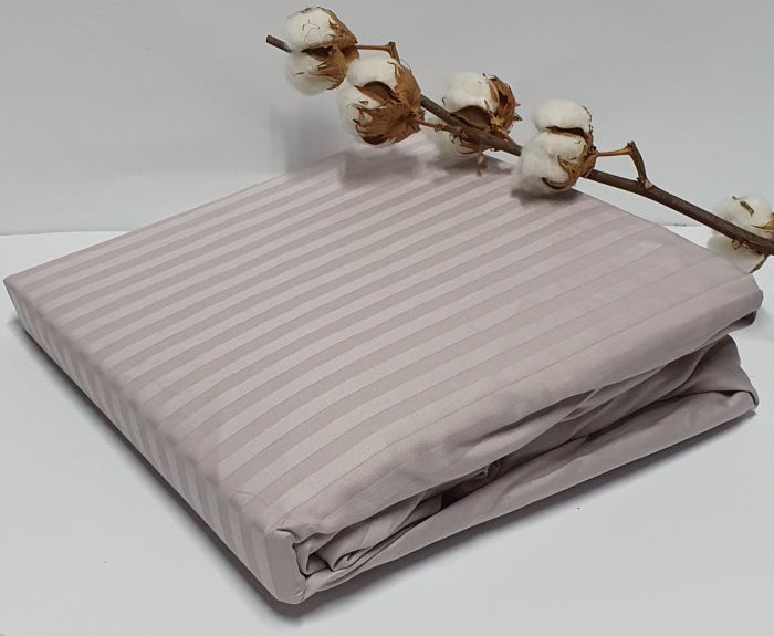 Простирадло на резинці AE Cotton 160x200 + наволочки Grey