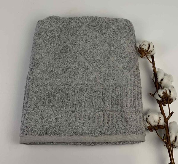 Рушник Philippus Platinum Cotton 70х140 Manila Сірий(E991)