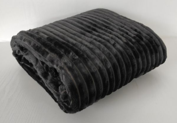 Покривало велюр  150х200 Anthracite (547)