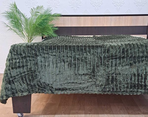 Покривало велюр 210х230 Green (616)