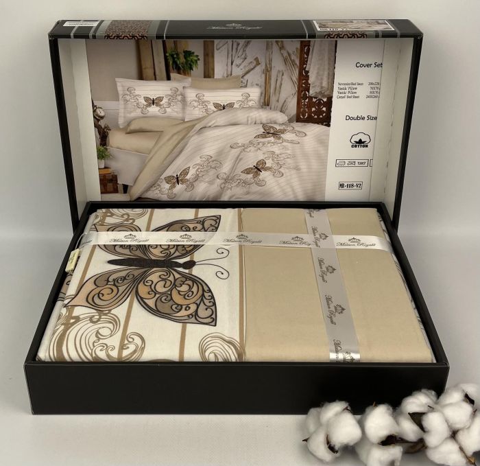 Постільна білизна Maison Royale ранфорс 200x220 MR-118 V2