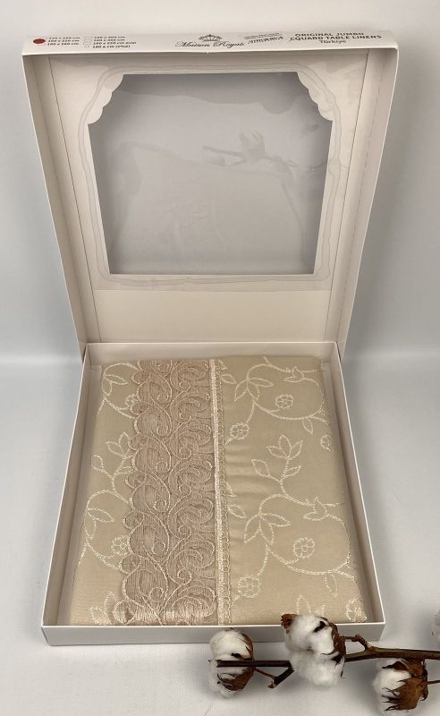 Скатертина Maison Royale 160x220 KDK-3 Cappucino