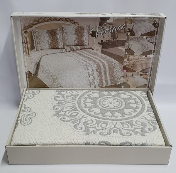 Покривало My Bed Жакард 170x240 з наволочкою Onella Gri