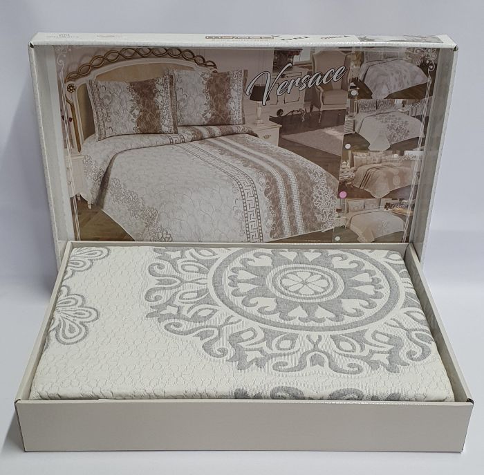 Покривало My Bed Жакард 170x240 з наволочкою Onella Gri