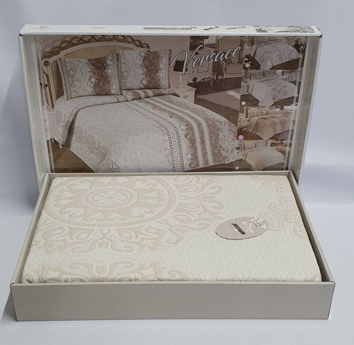Покривало My Bed Жакард 170x240 з наволочкою Onella Bej