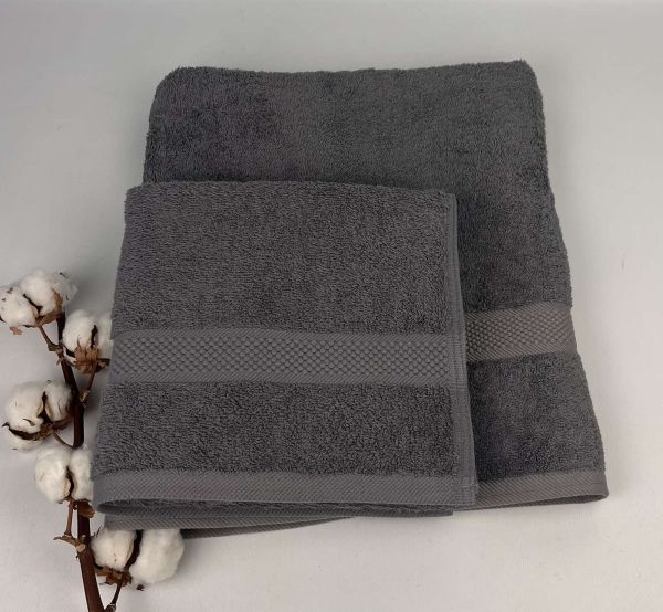 Набір рушників ТЕП 2 шт "Honey" Stone Grey