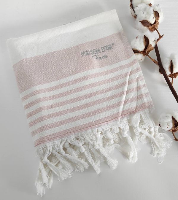 Рушник Maison D'or Primavera 50x100 Rose-White